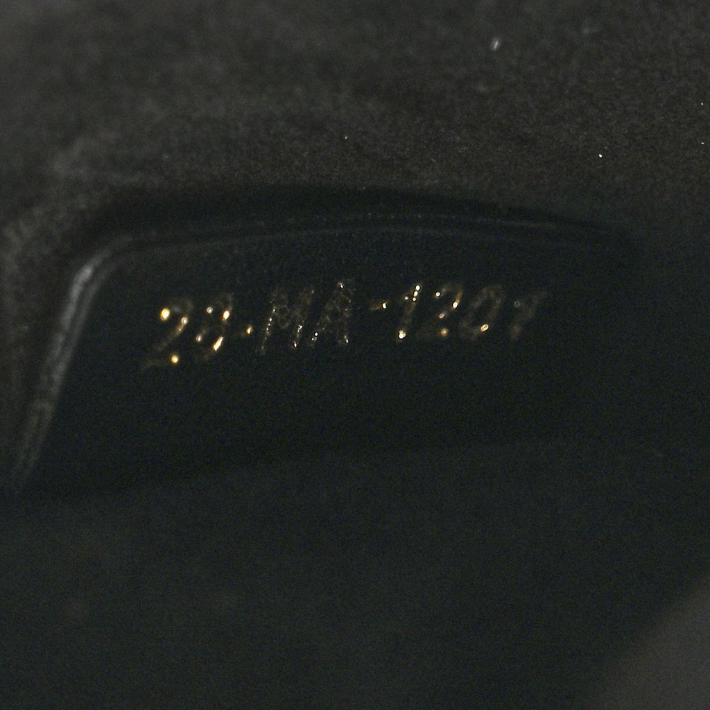 Lambskin Cannage Medium Dior Vibe Hobo Bag Black