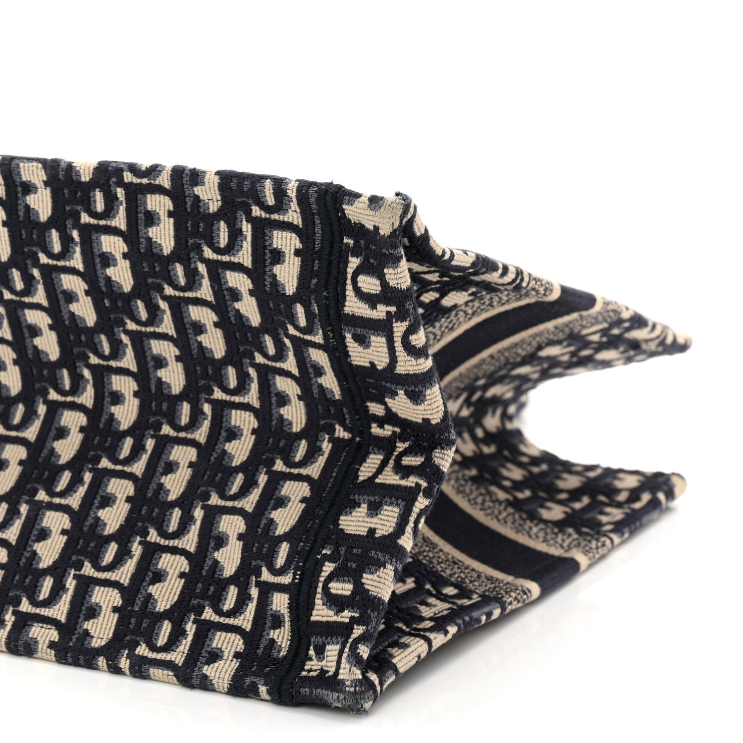 Oblique Medium Book Tote Blue Multicolor