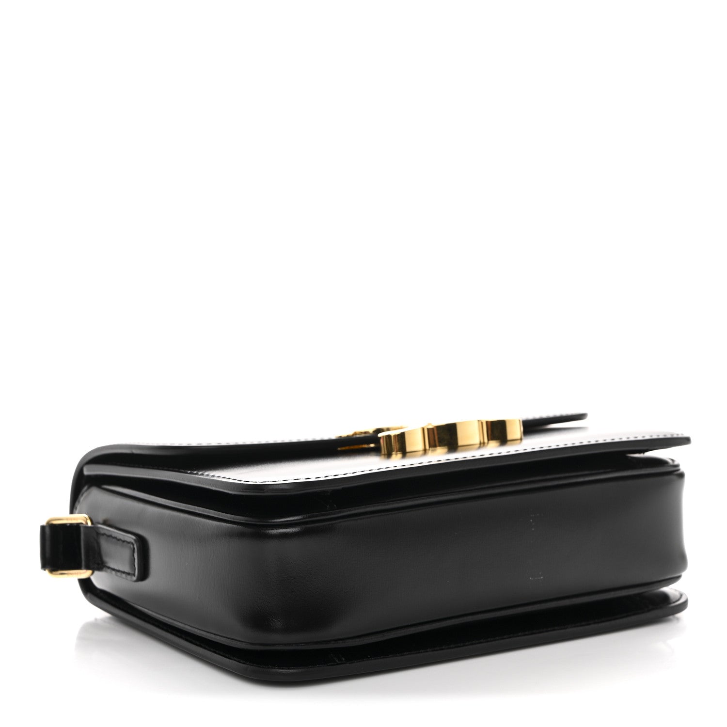 Shiny Calfskin Teen Triomphe Black