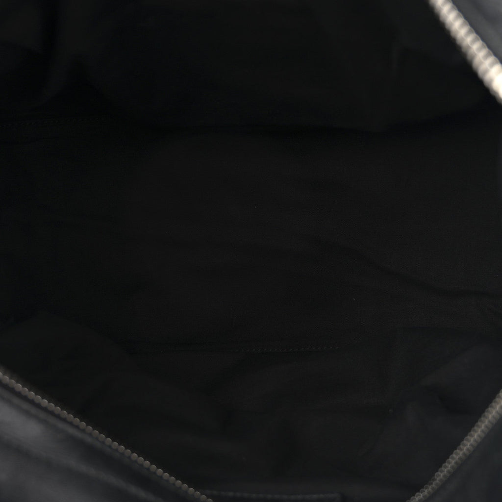 Agneau Giant 21 Silver Hardware Mid Day Black