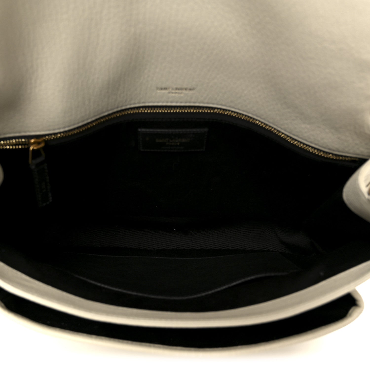 Grained Lambskin Monogram Large Niki Chain Satchel Crema Soft