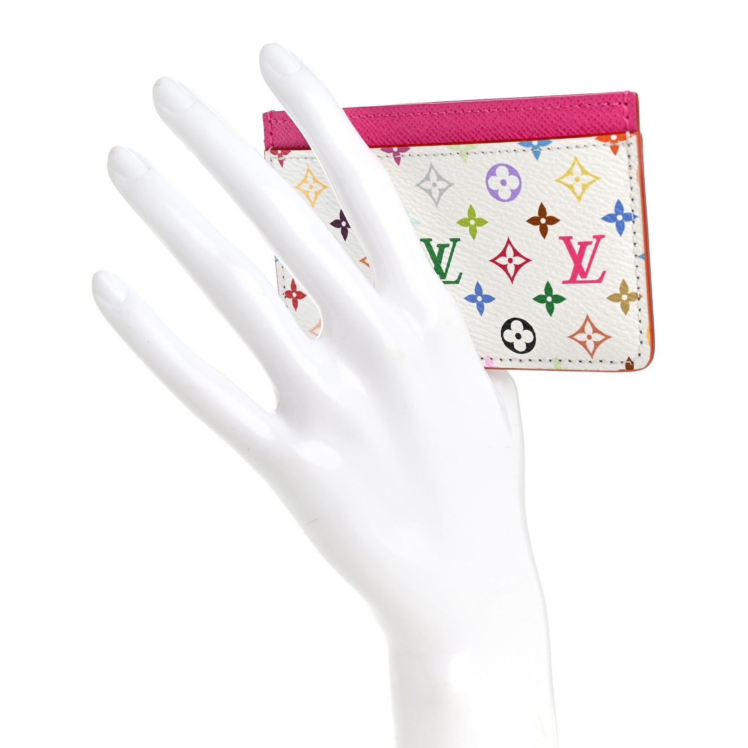 LV X TM Monogram Multicolor  Holder Kawaii Pink