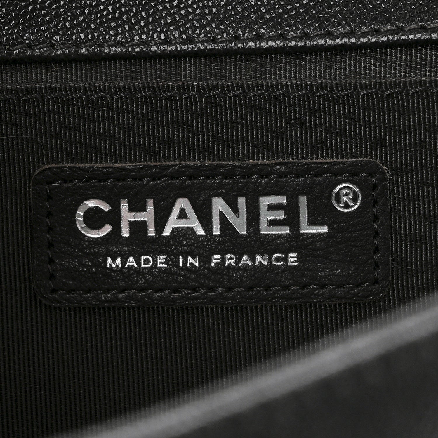 Caviar Quilted Medium Boy Flap Charcoal