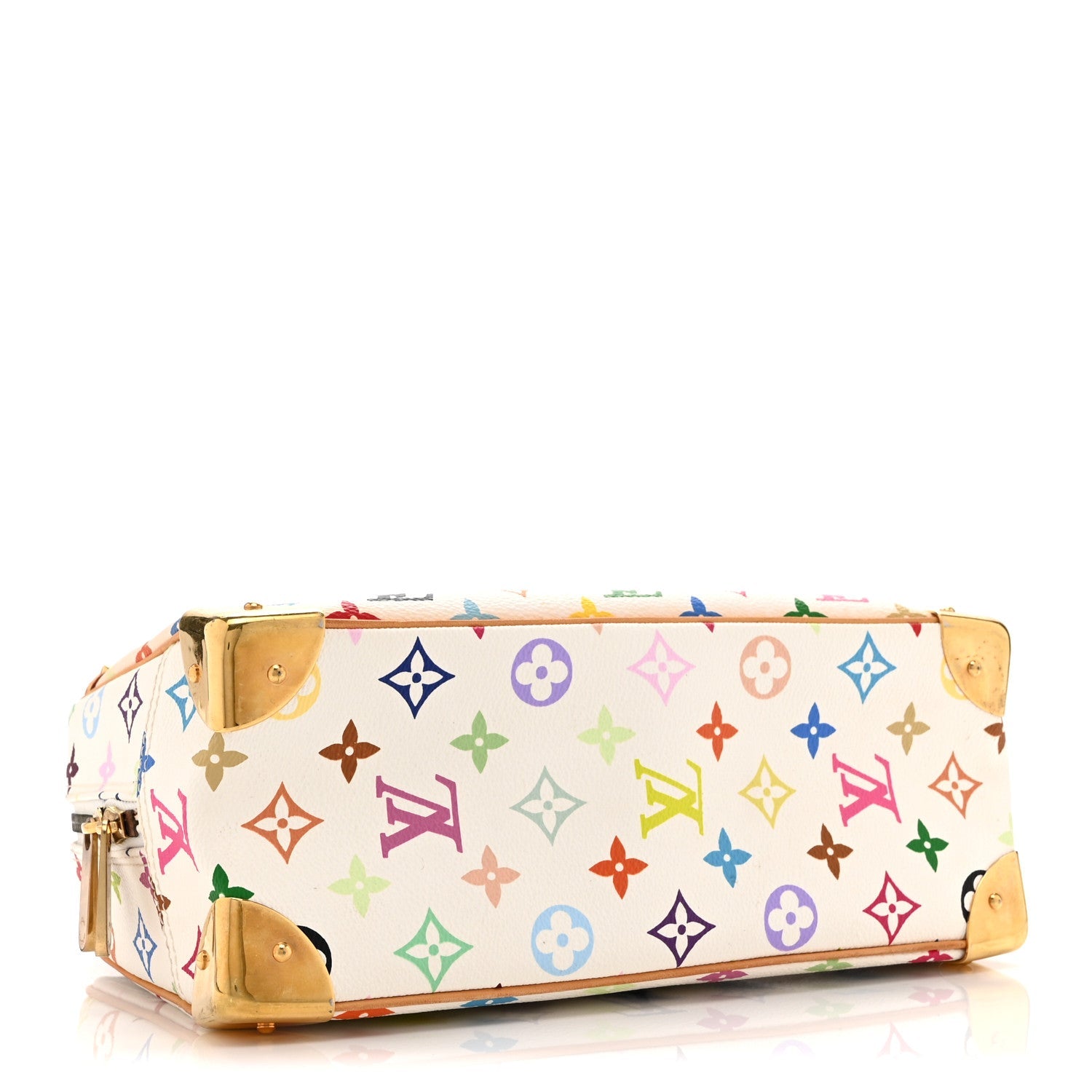 Monogram Multicolor Trouville White