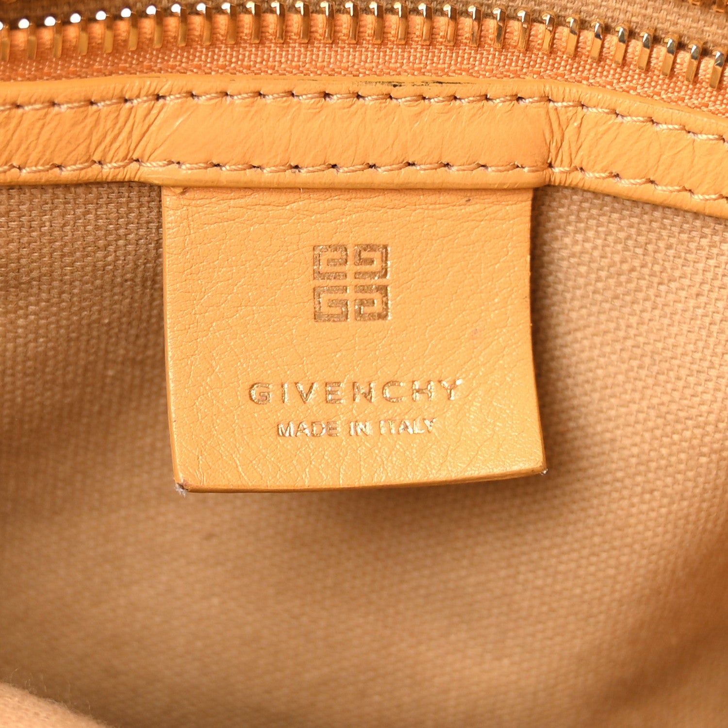 Tumbled Calfskin Medium Voyou Bag Mustard