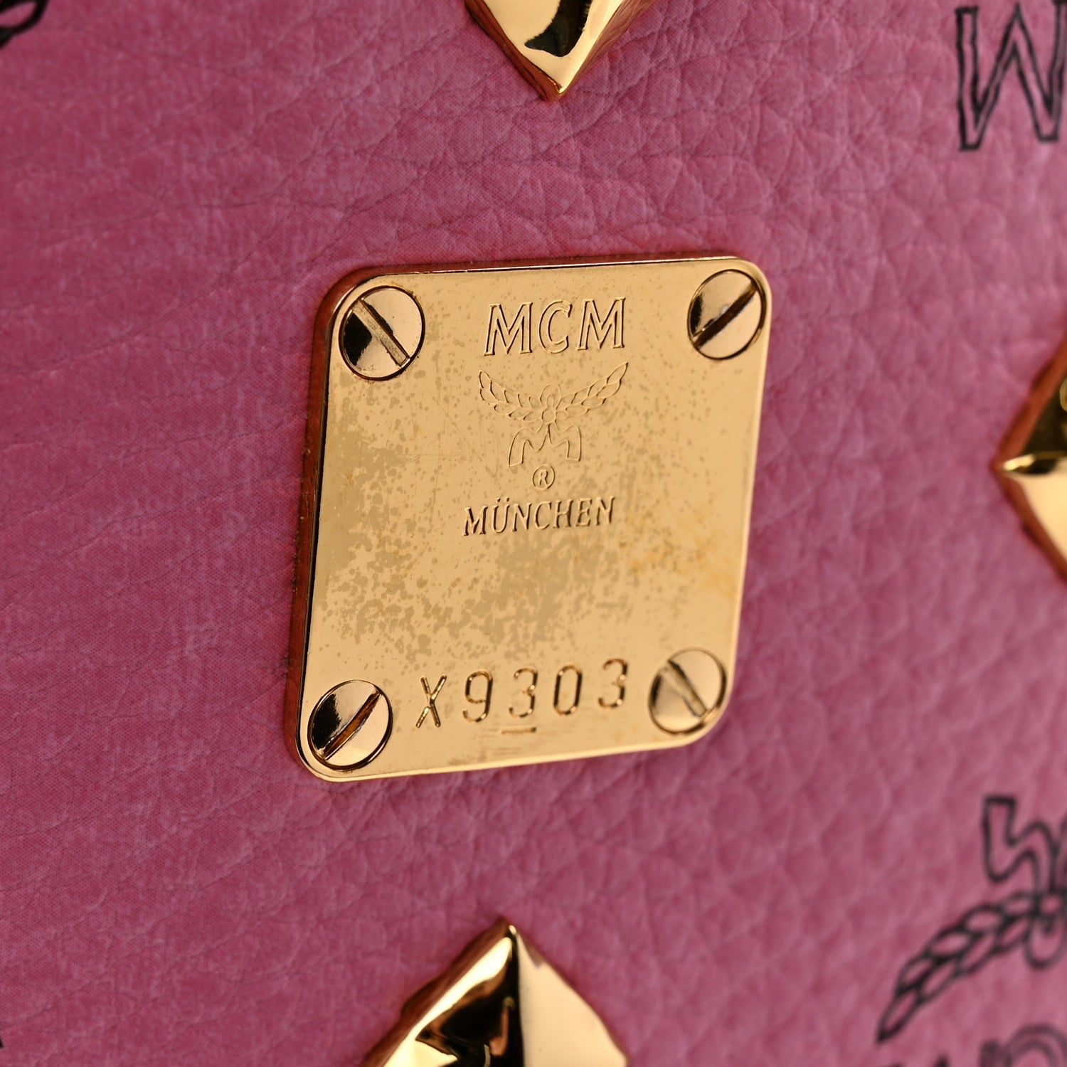 Visetos Studded Small Stark M Backpack Pink