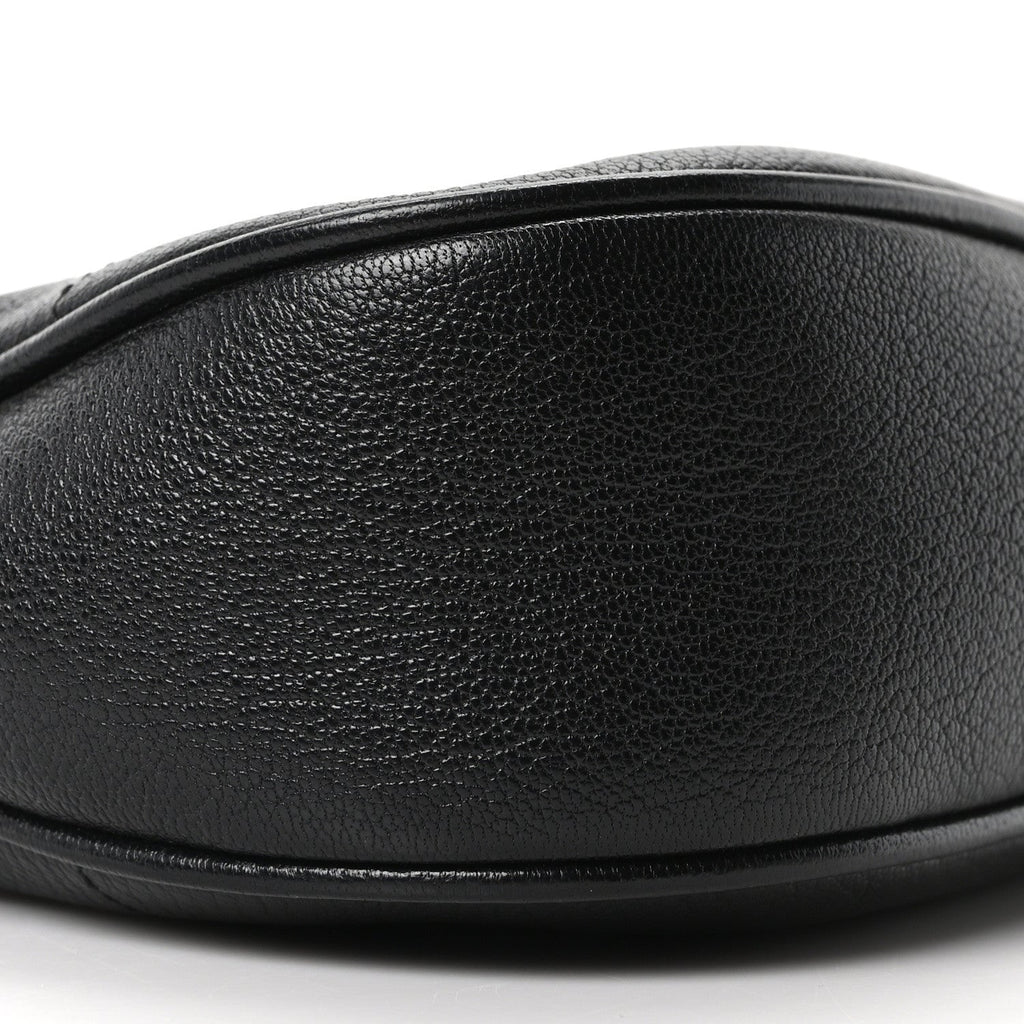 Goatskin Small Aphrodite Shoulder Bag Black