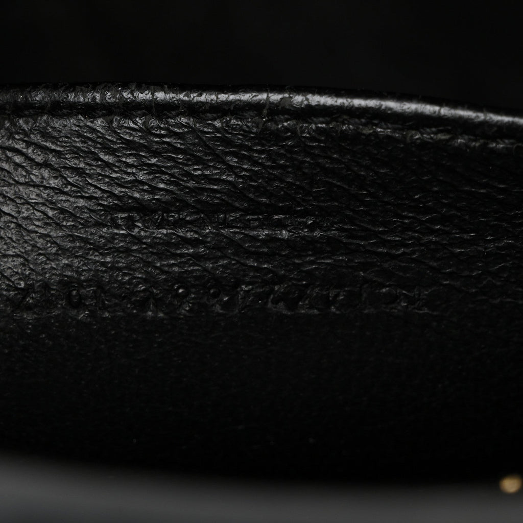 Calfskin Monogram Baby Cabas Black
