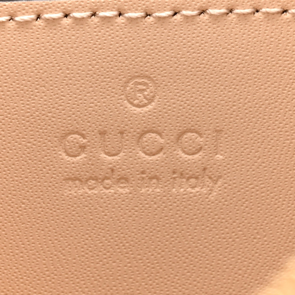 Denim GG Monogram Calfskin Small Shoulder Bag Souffle Rose