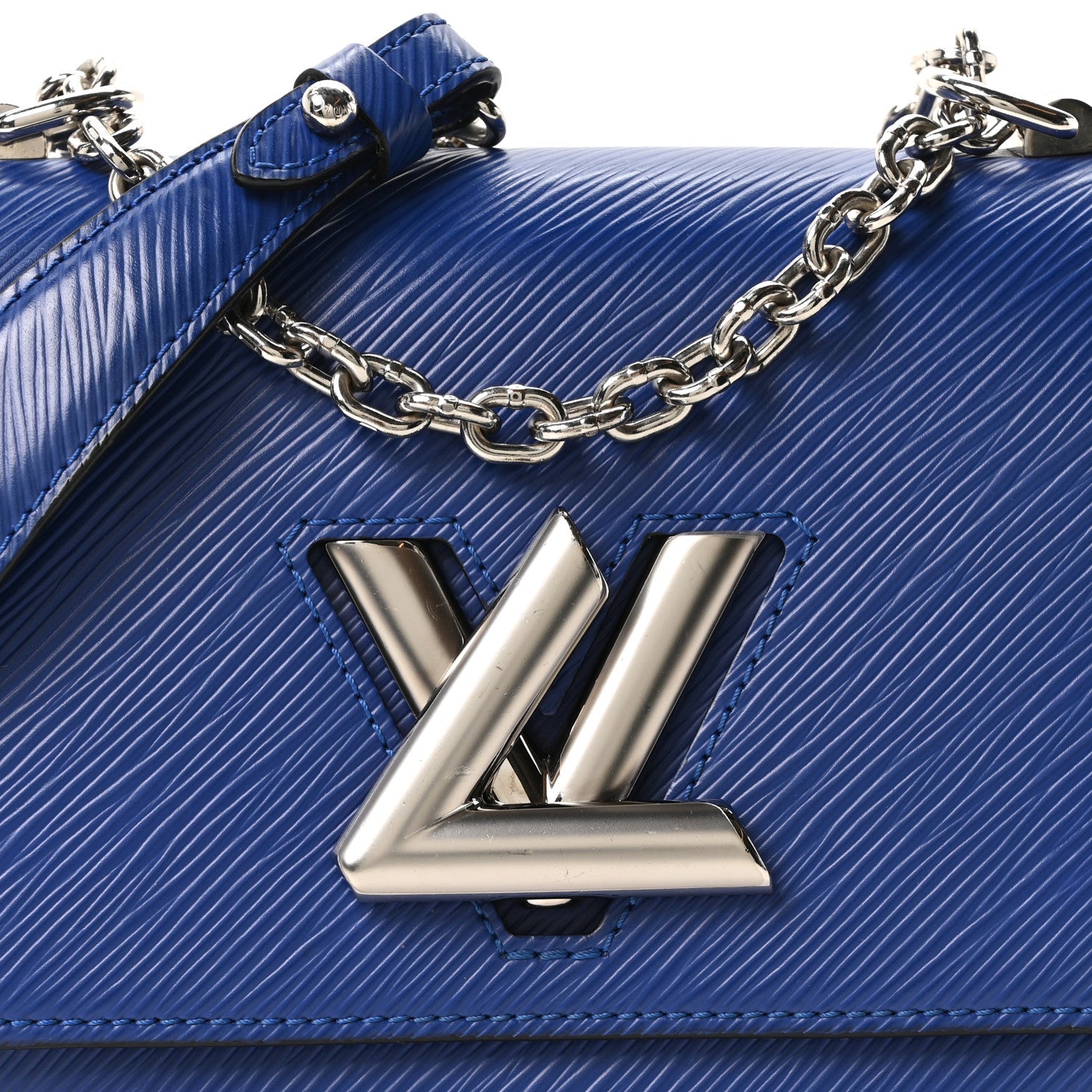 Epi Twist Shoulder Bag PM Blueberry