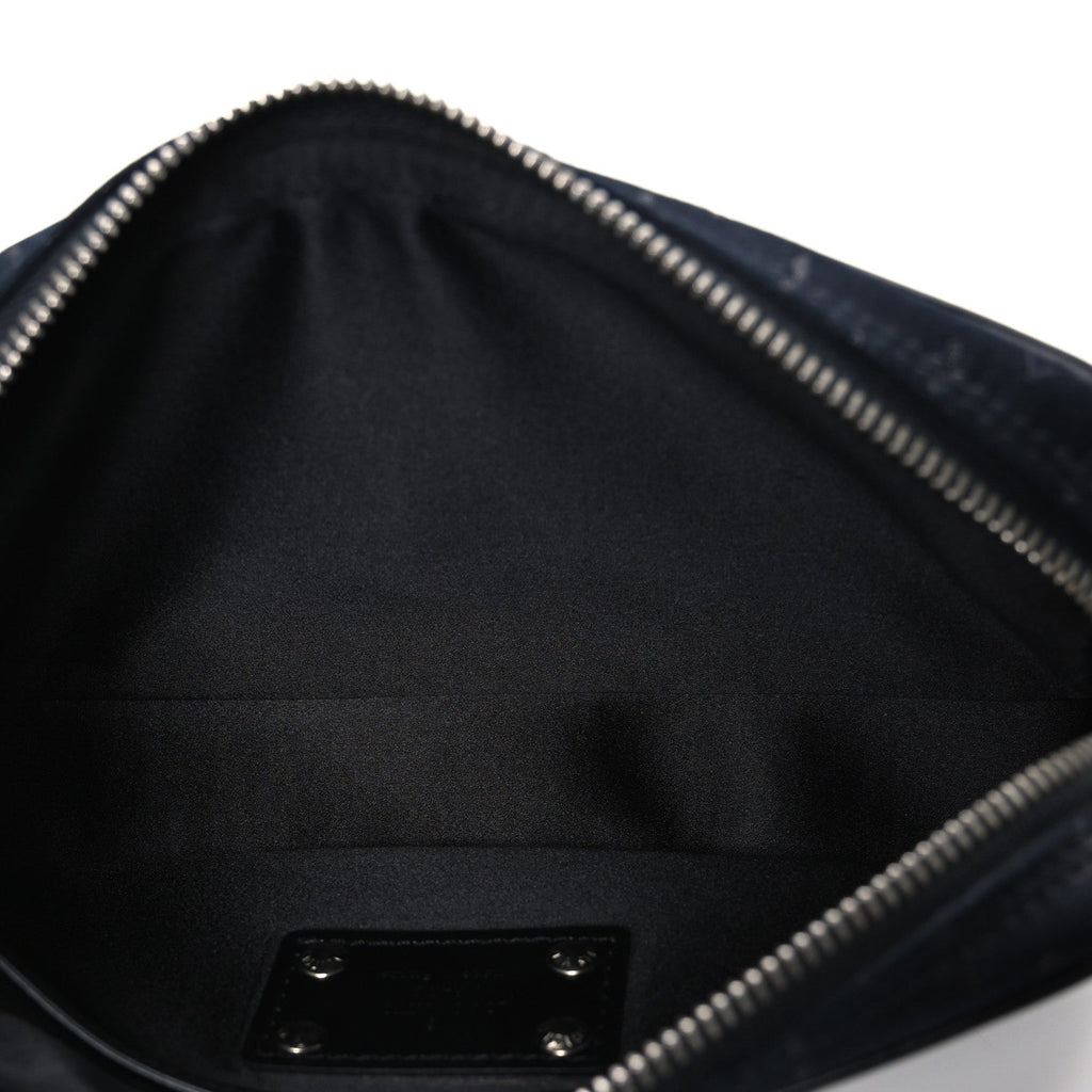 Satin Mini Monogram Conte De Fees Pochette Black
