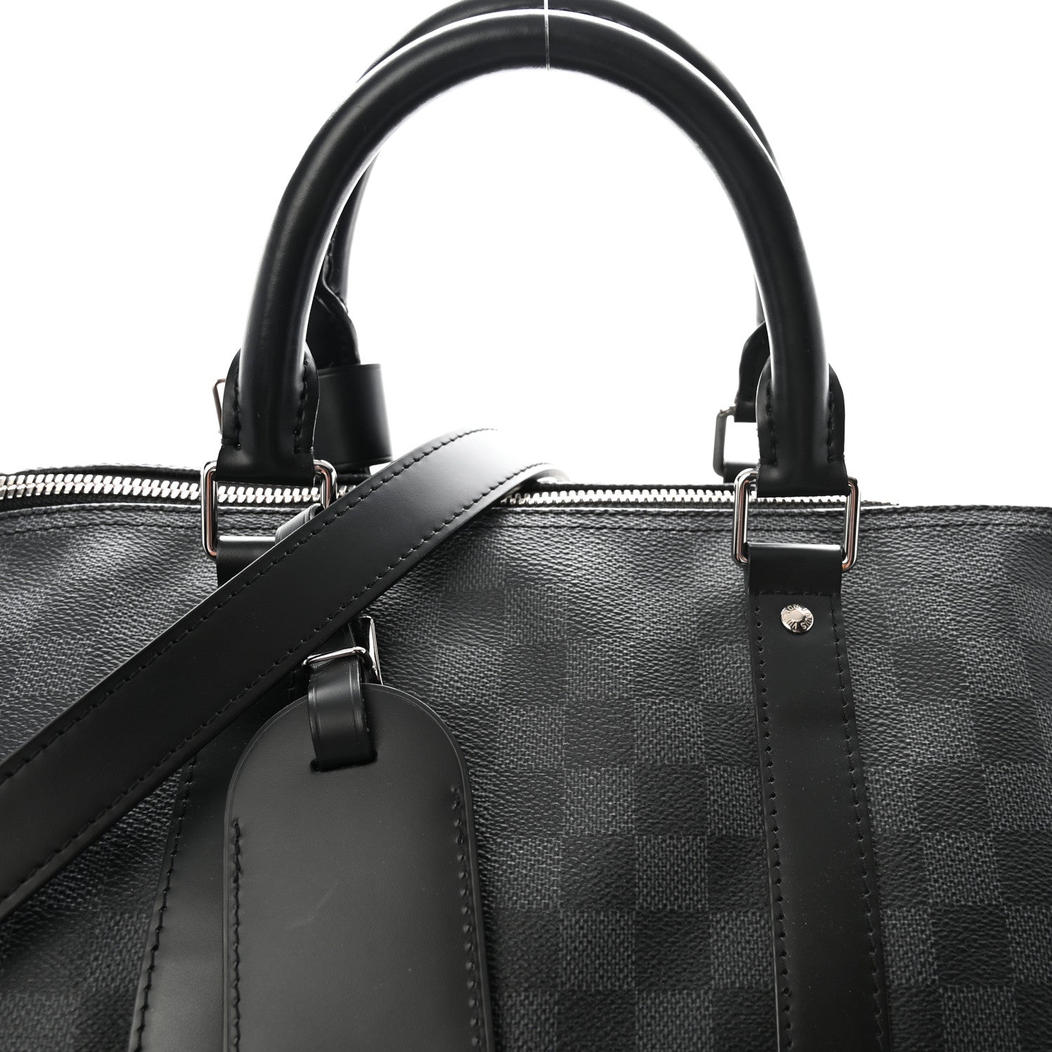 Damier Graphite Keepall Bandouliere 55
