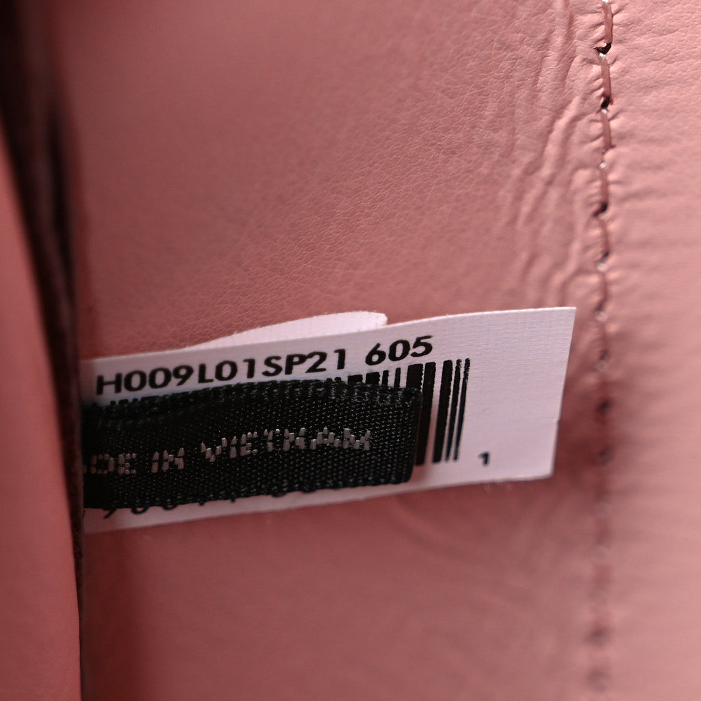 Grained Calfskin Small The Tote Bag Burgundy