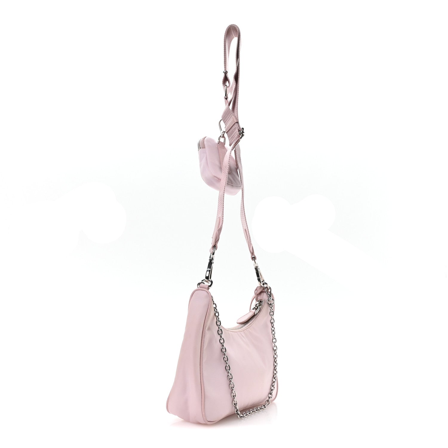 Nylon Re-Edition 2005 Shoulder Bag Alabastro