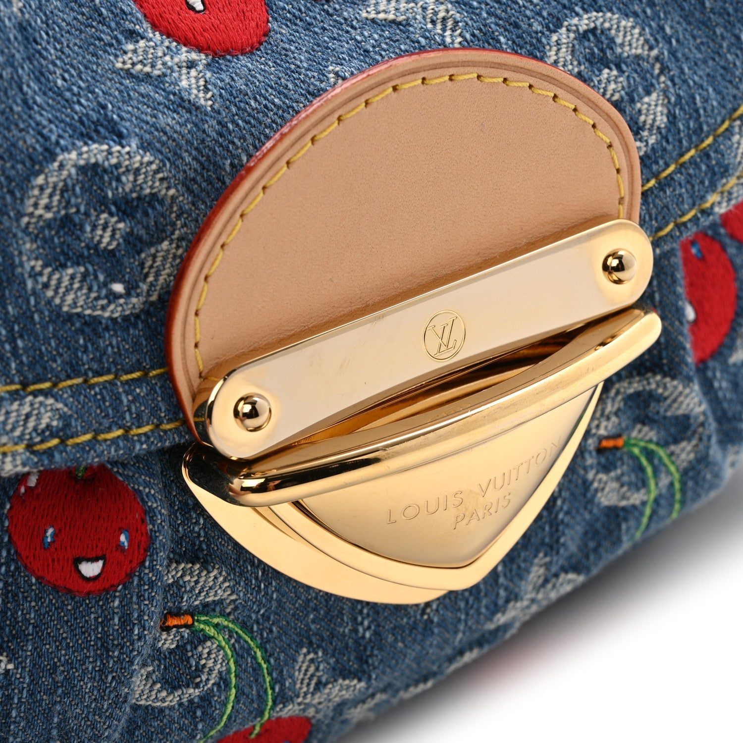 LV X TM Monogram Denim Cerises Sunset