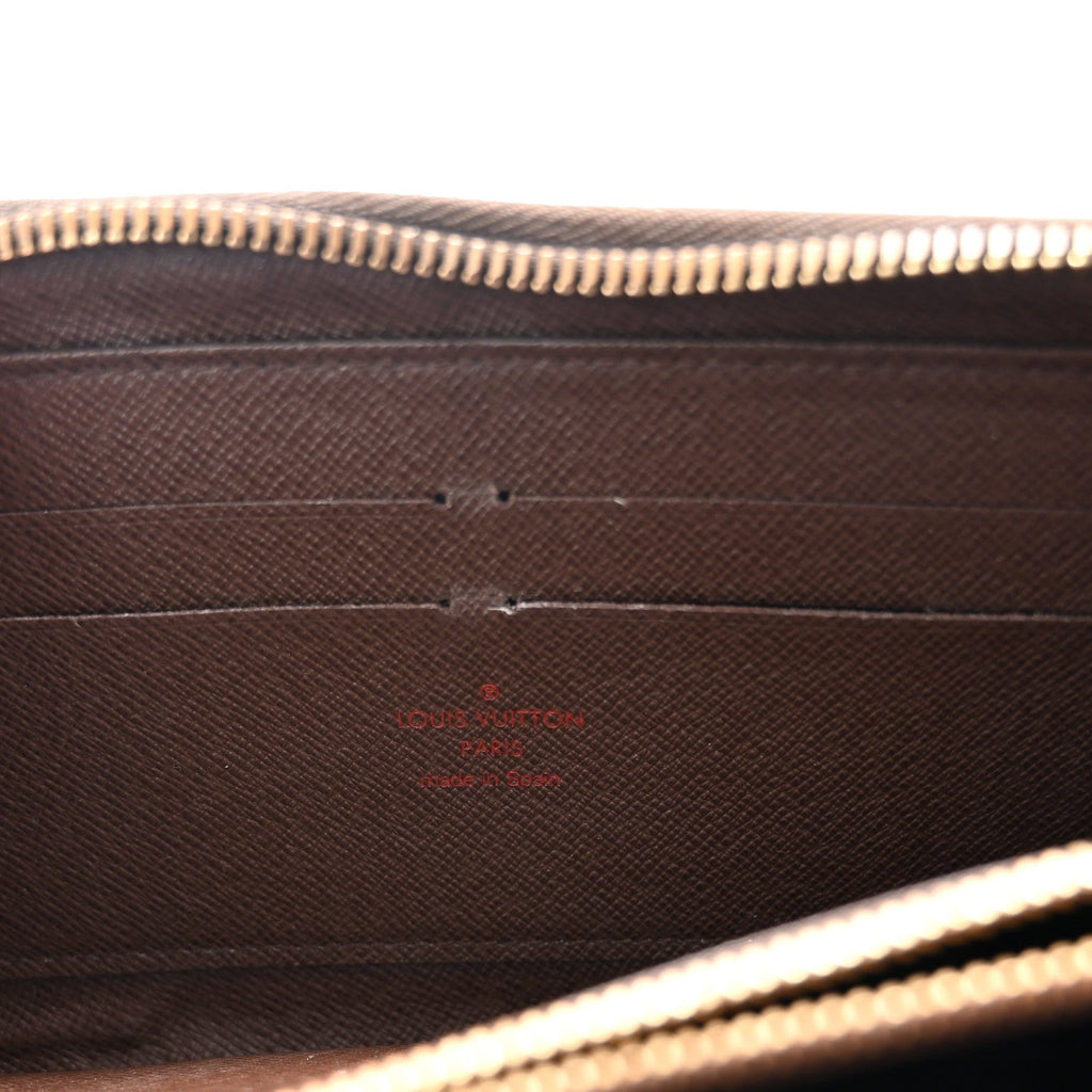 Damier Ebene Zippy Wallet