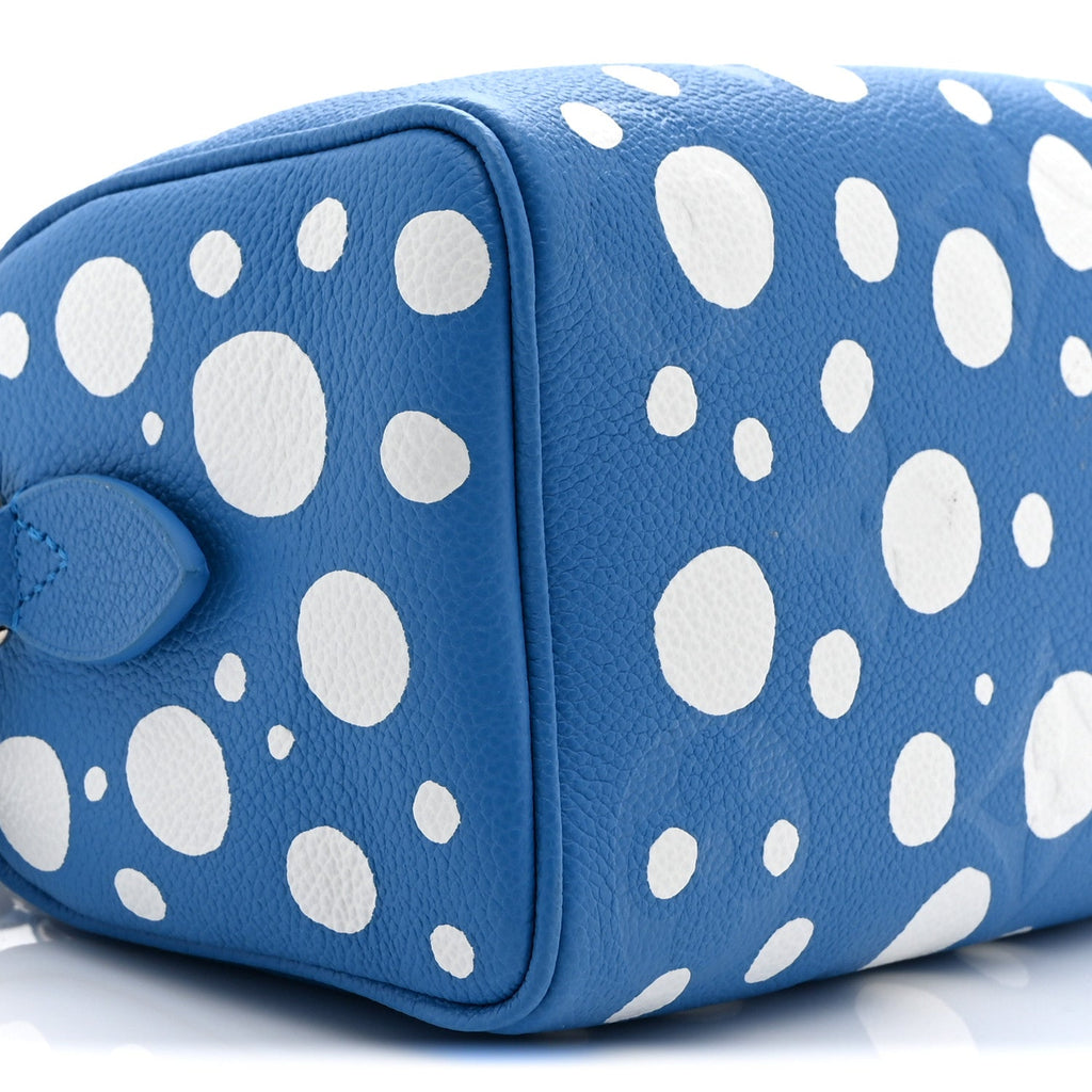 LV X YK Empreinte Speedy Bandouliere 20 Blue White