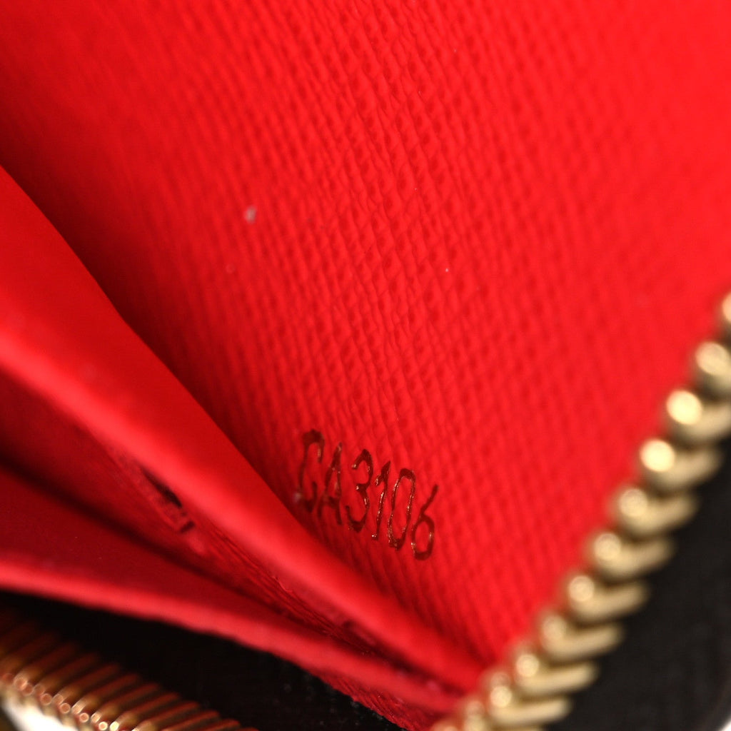 Monogram 2016 Christmas Animation Zippy Wallet Rouge