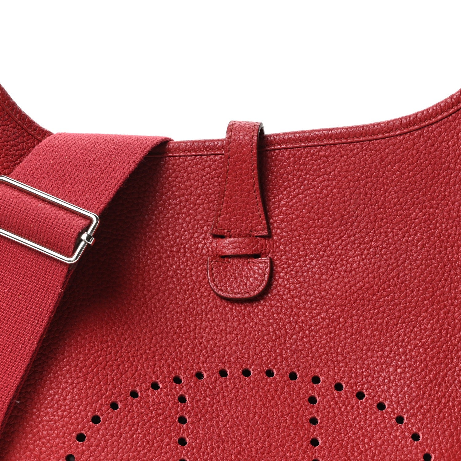 Taurillon Clemence Evelyne III PM Rouge Garance