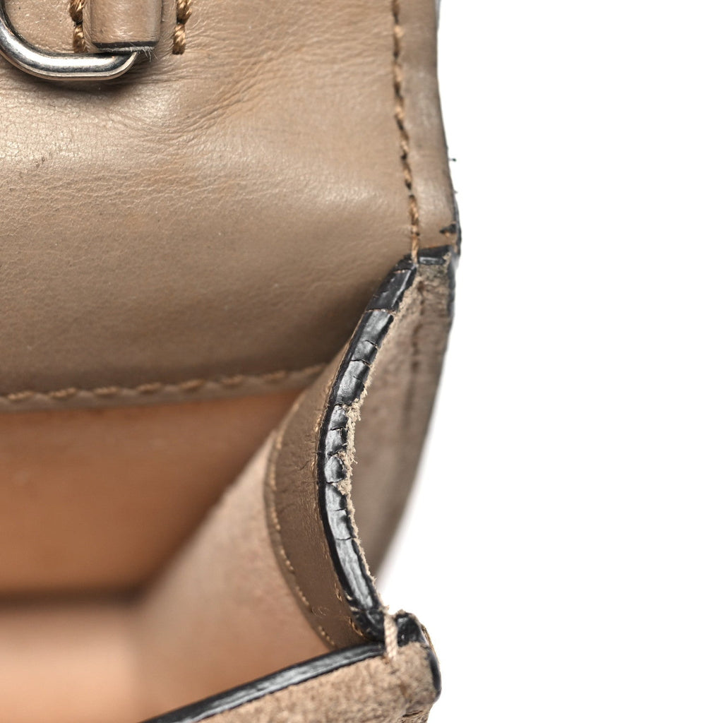 GG Supreme Monogram Super Mini Dionysus Shoulder Bag Taupe