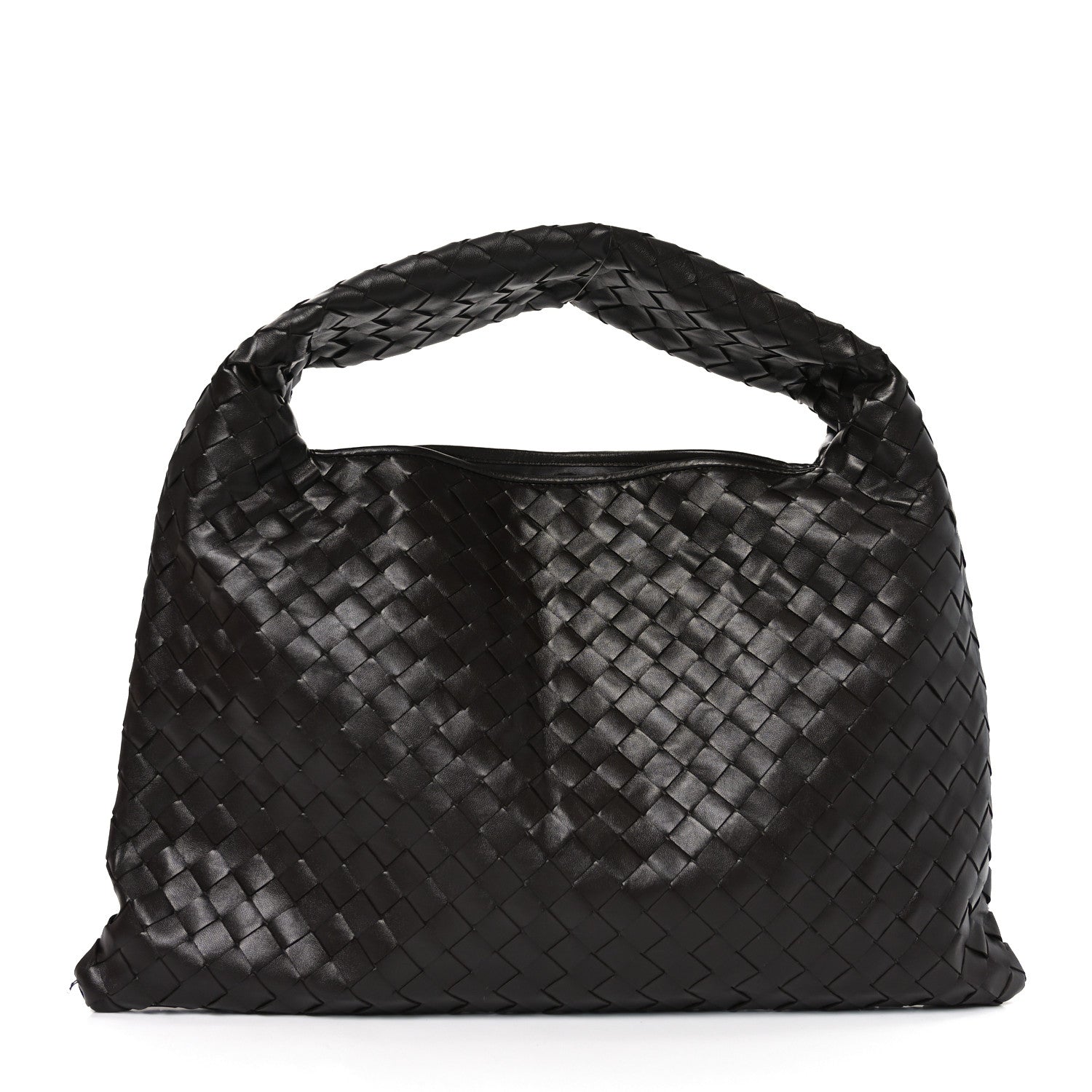 Calfskin Intrecciato Small Hop Fondant
