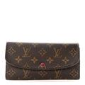 Monogram Emilie Wallet Fuchsia
