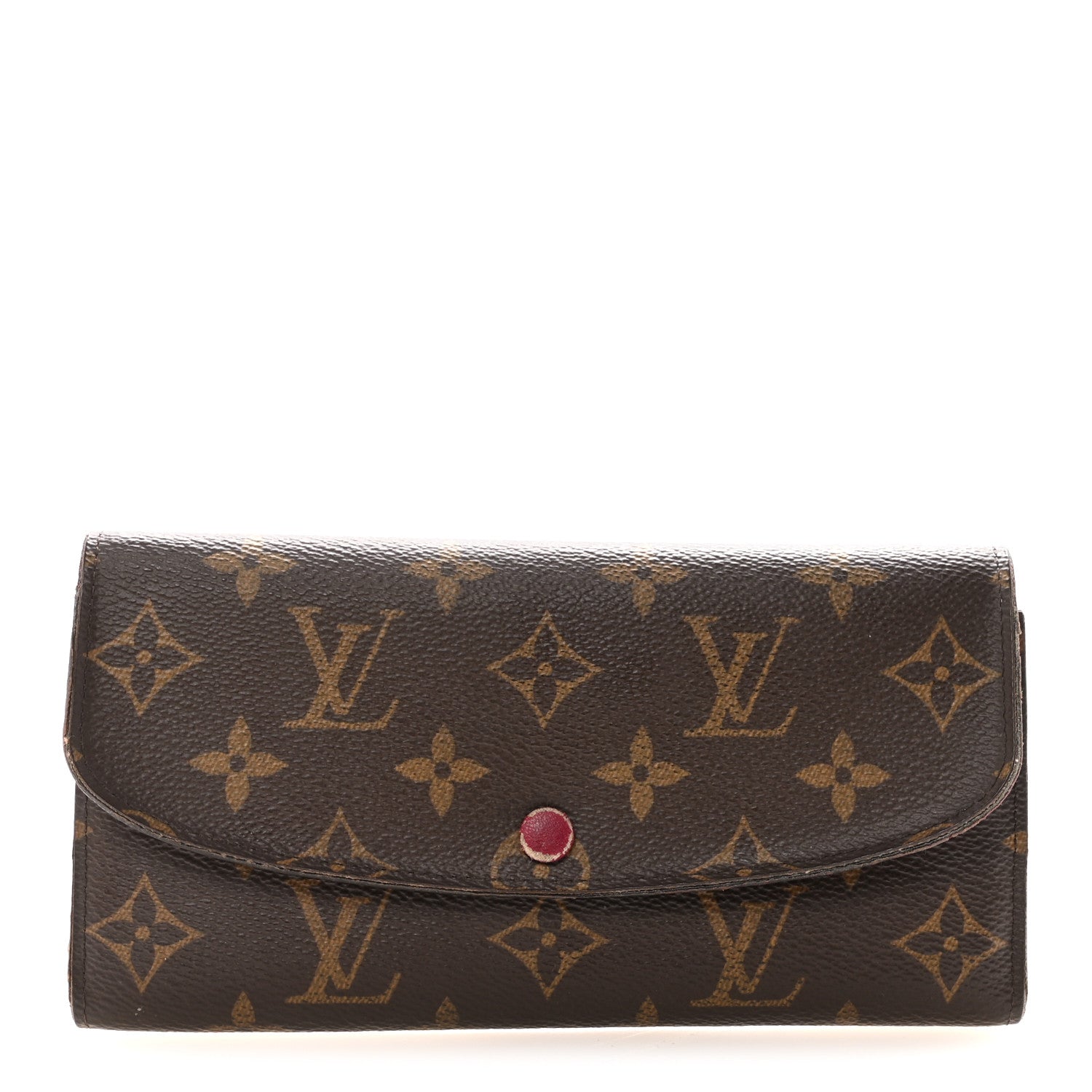 Monogram Emilie Wallet Fuchsia
