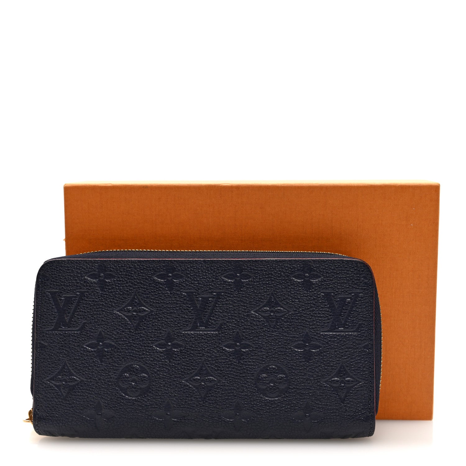 Empreinte Zippy Wallet Marine Rouge