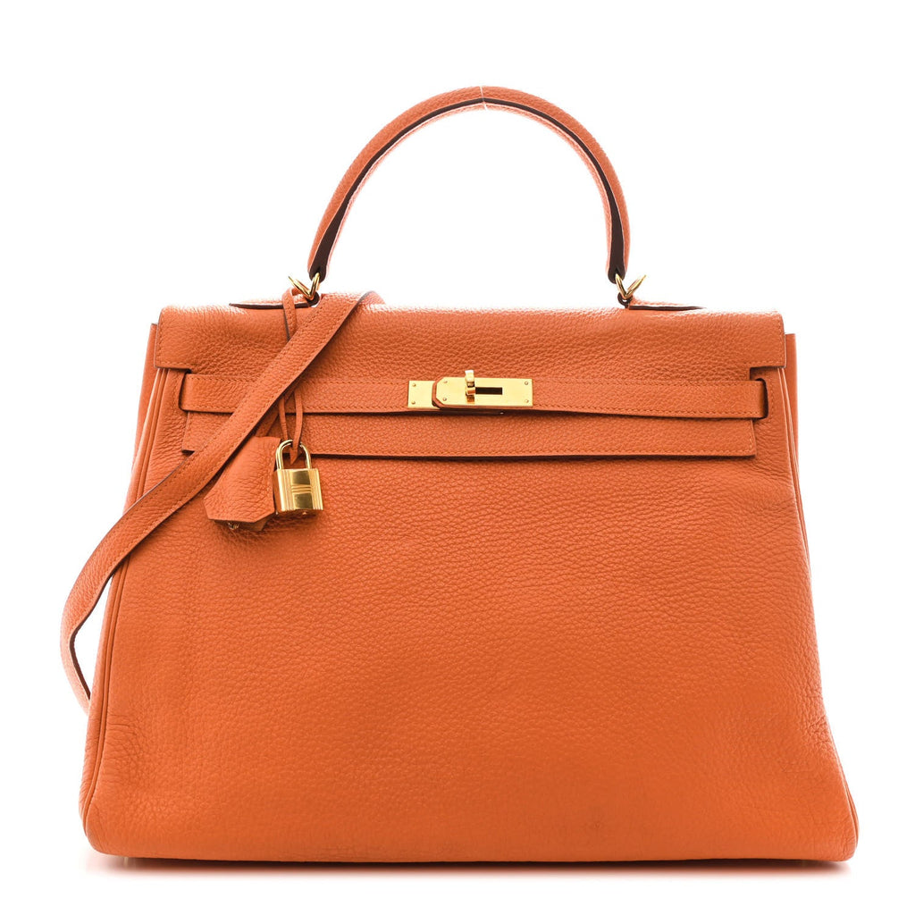 Togo Kelly Retourne 35 Orange