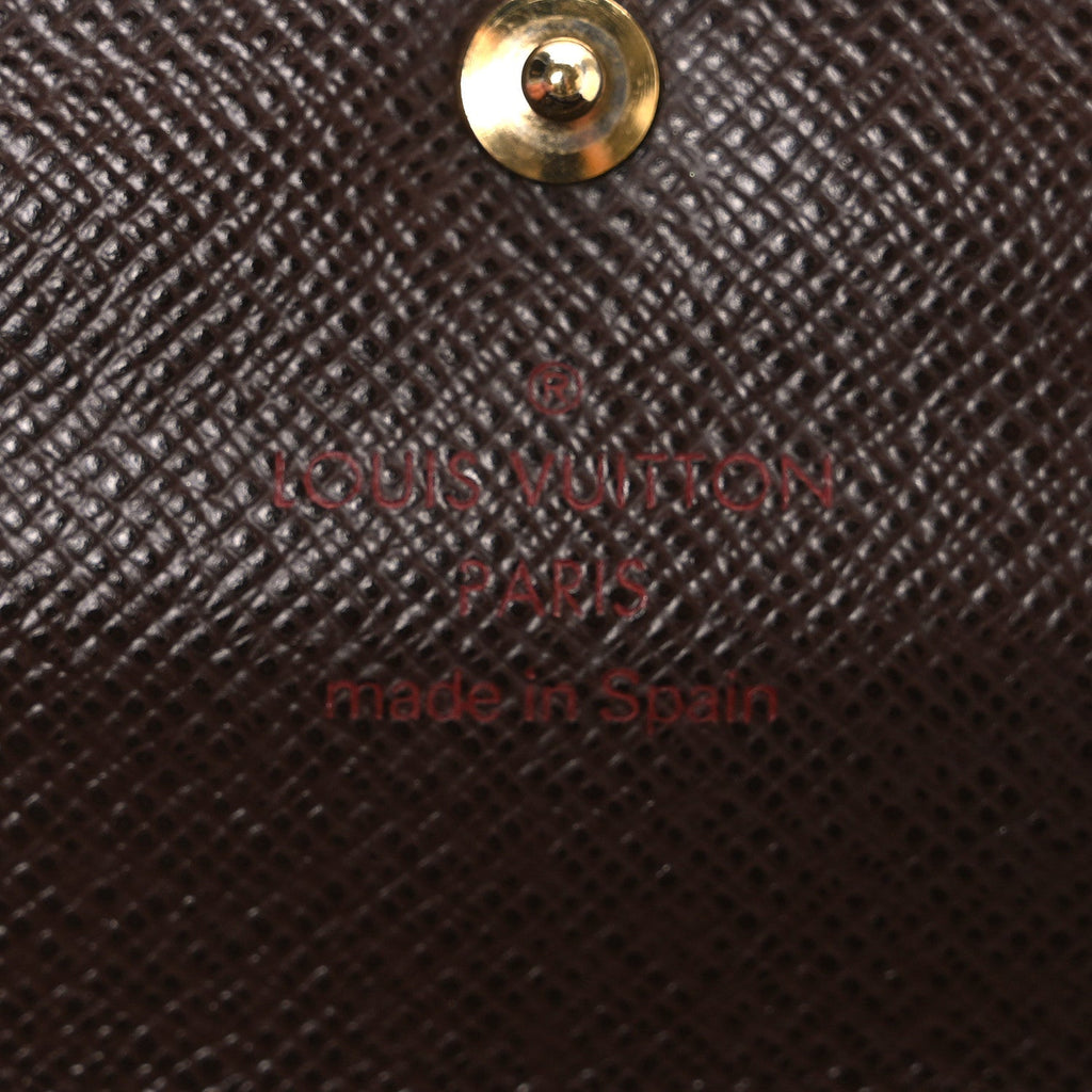Damier Ebene Sarah Wallet