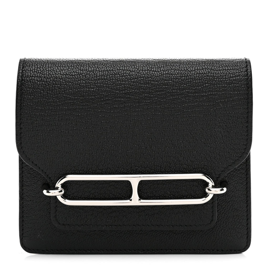Chevre Mysore Roulis Slim Wallet Black