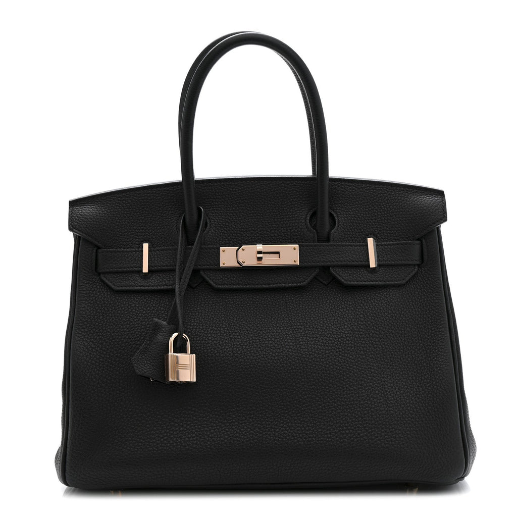 Togo Birkin 30 Black