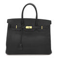 Epsom Birkin 35 Black