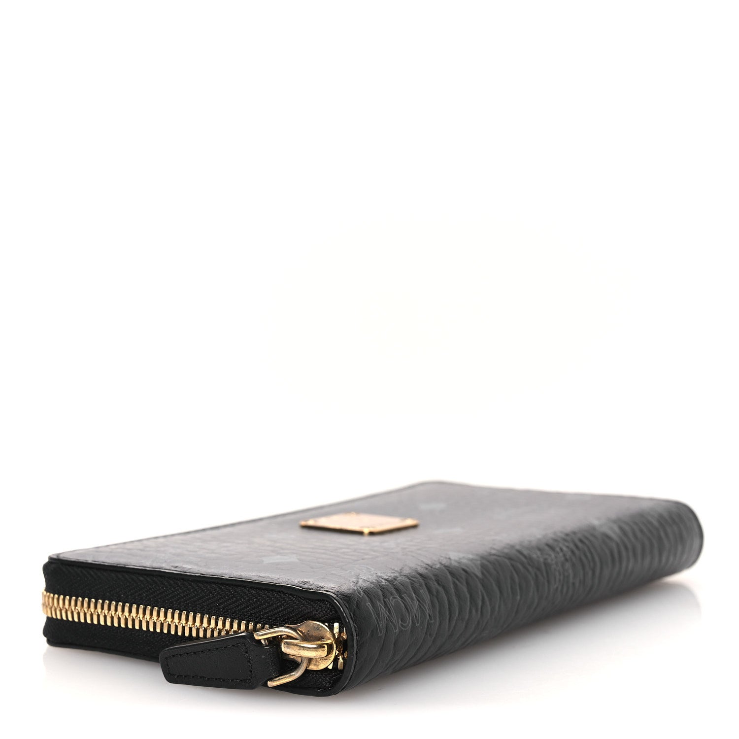 Visetos Large Zip Around Wallet Black