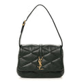 Lambskin Quilted Le 57 Diamond Shoulder Bag Vert Fonce