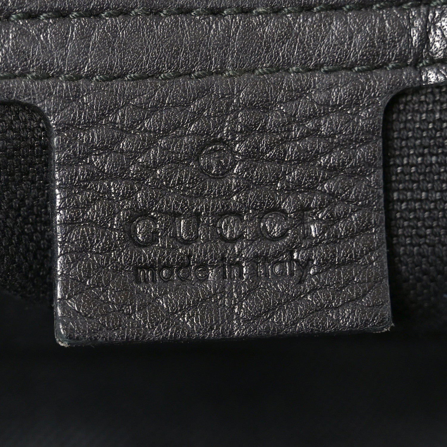 Pebbled Calfskin Medium Bamboo Shopper Tote Black