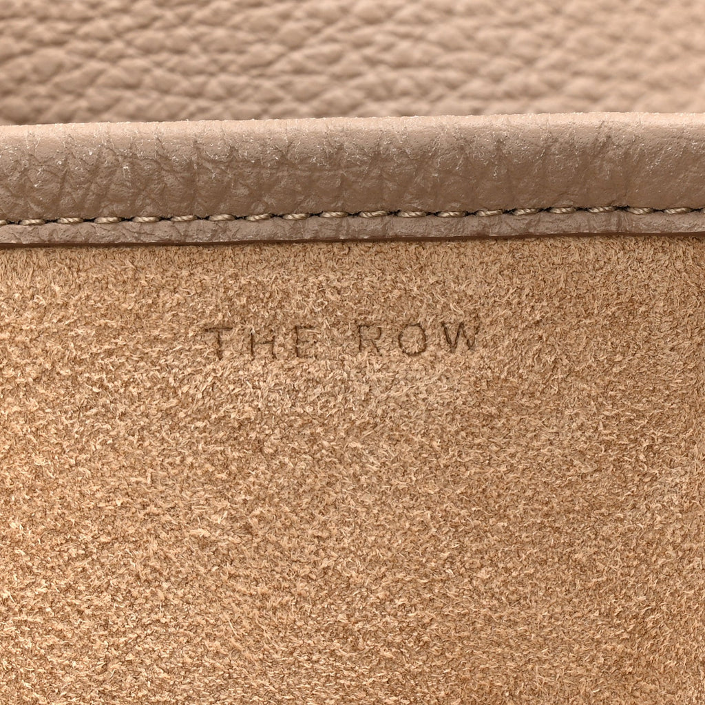 Grained Calfskin Large N/S Park Tote Dark Taupe