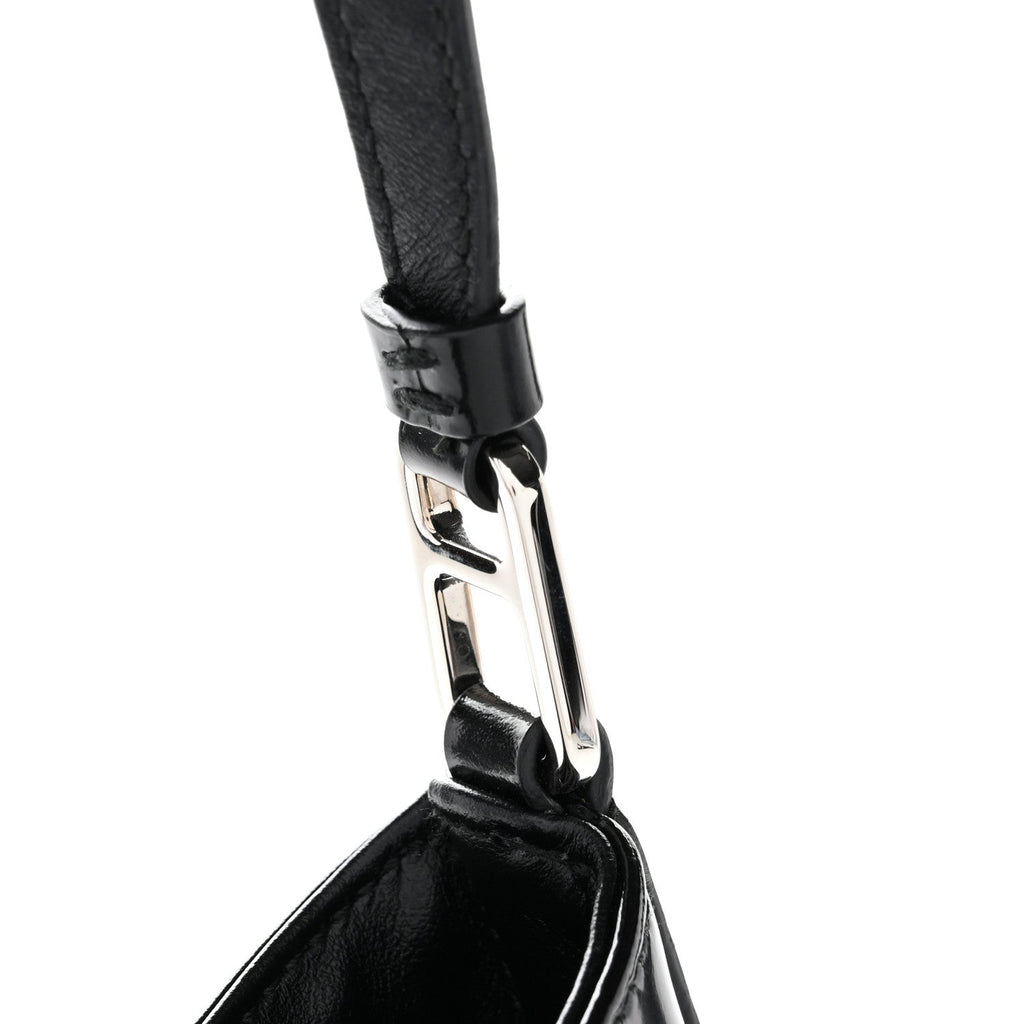 Spazzolato Cleo Shoulder Bag Black