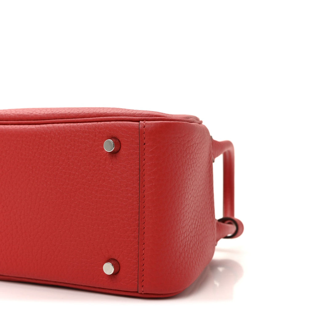 Taurillon Clemence Mini Lindy 20 Rouge Radieux