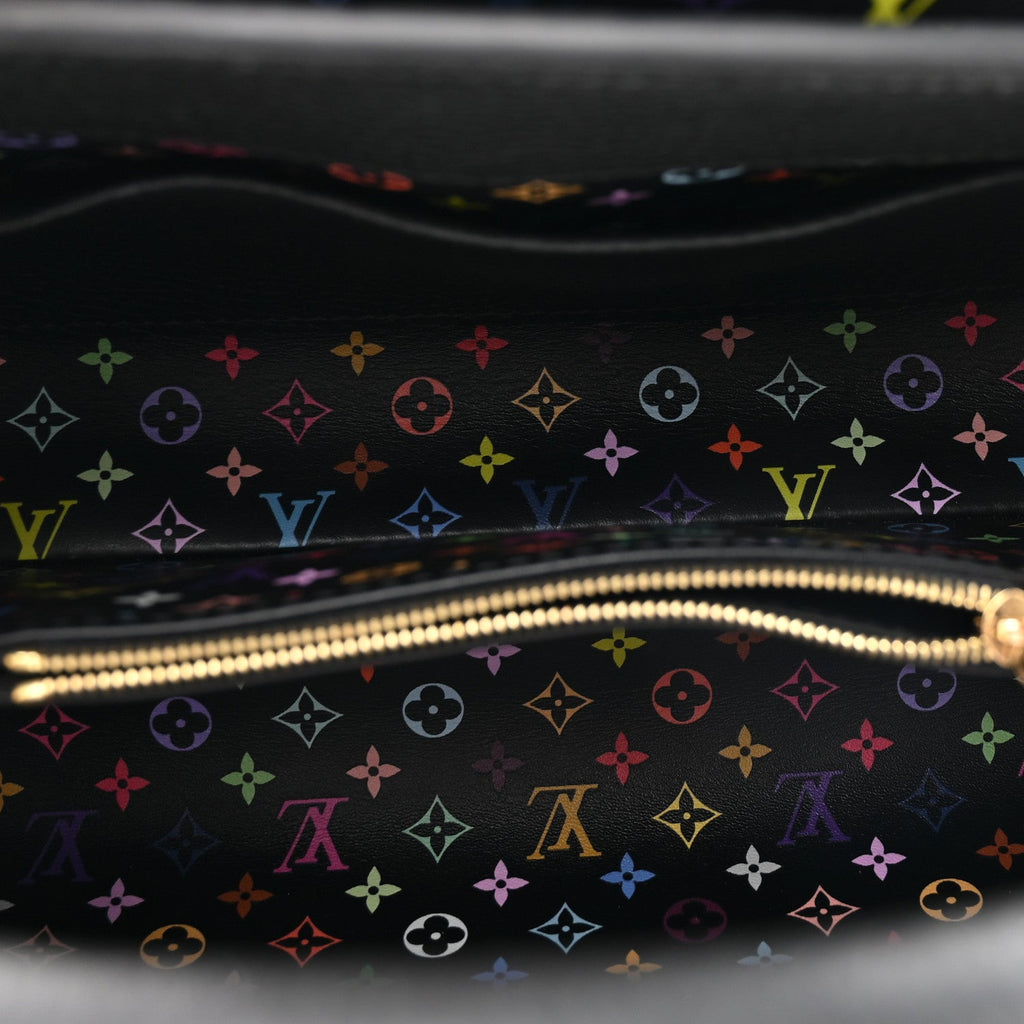 LV X TM Taurillon BB Capucines Black