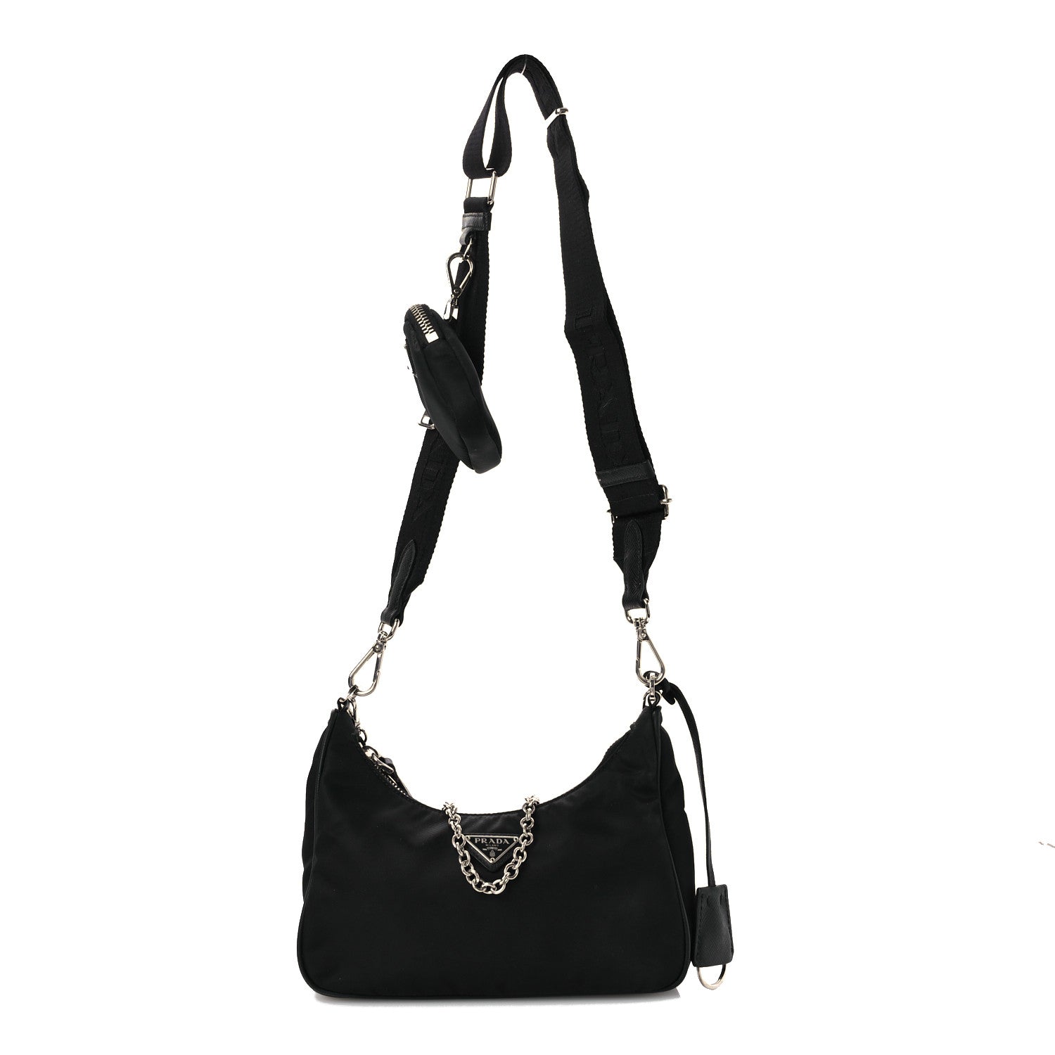 Nylon Re-Edition 2005 Shoulder Bag Black