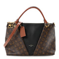 Monogram V Tote MM Black