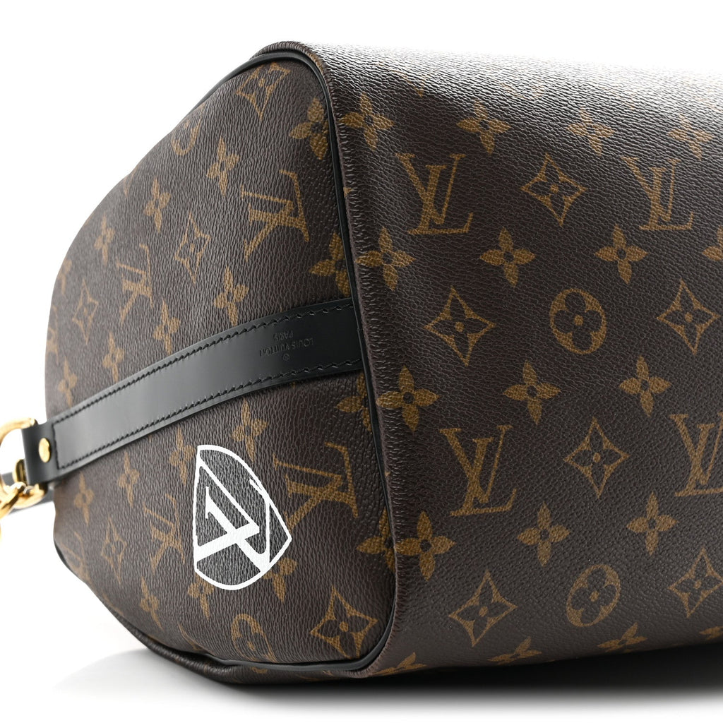Monogram My World Tour Speedy Bandouliere 30 Black