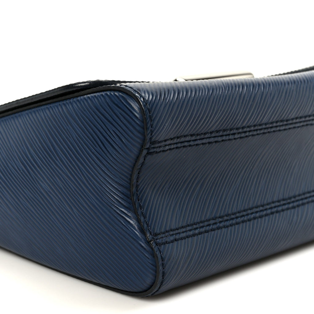 Epi Twist Shoulder Bag MM Navy