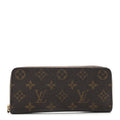 Monogram Clemence Wallet Fuchsia