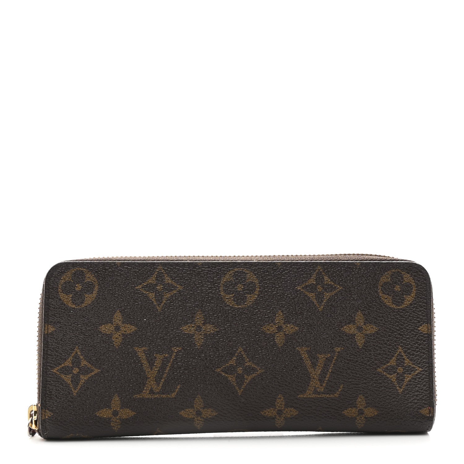 Monogram Clemence Wallet Fuchsia