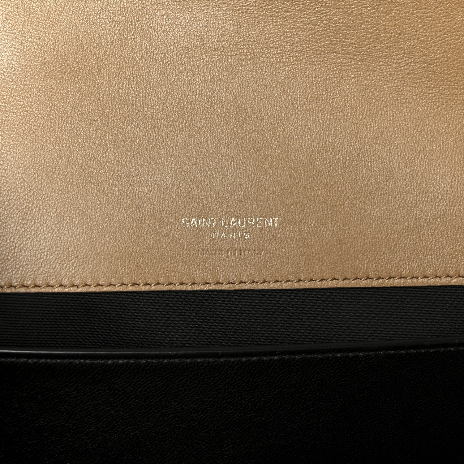 Lambskin Chevron Quilted Medium LouLou Natural Tan