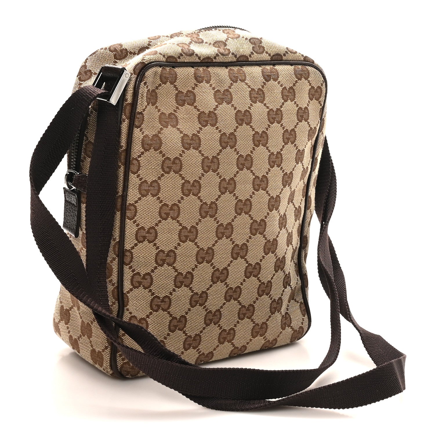 Monogram Messenger Bag Brown