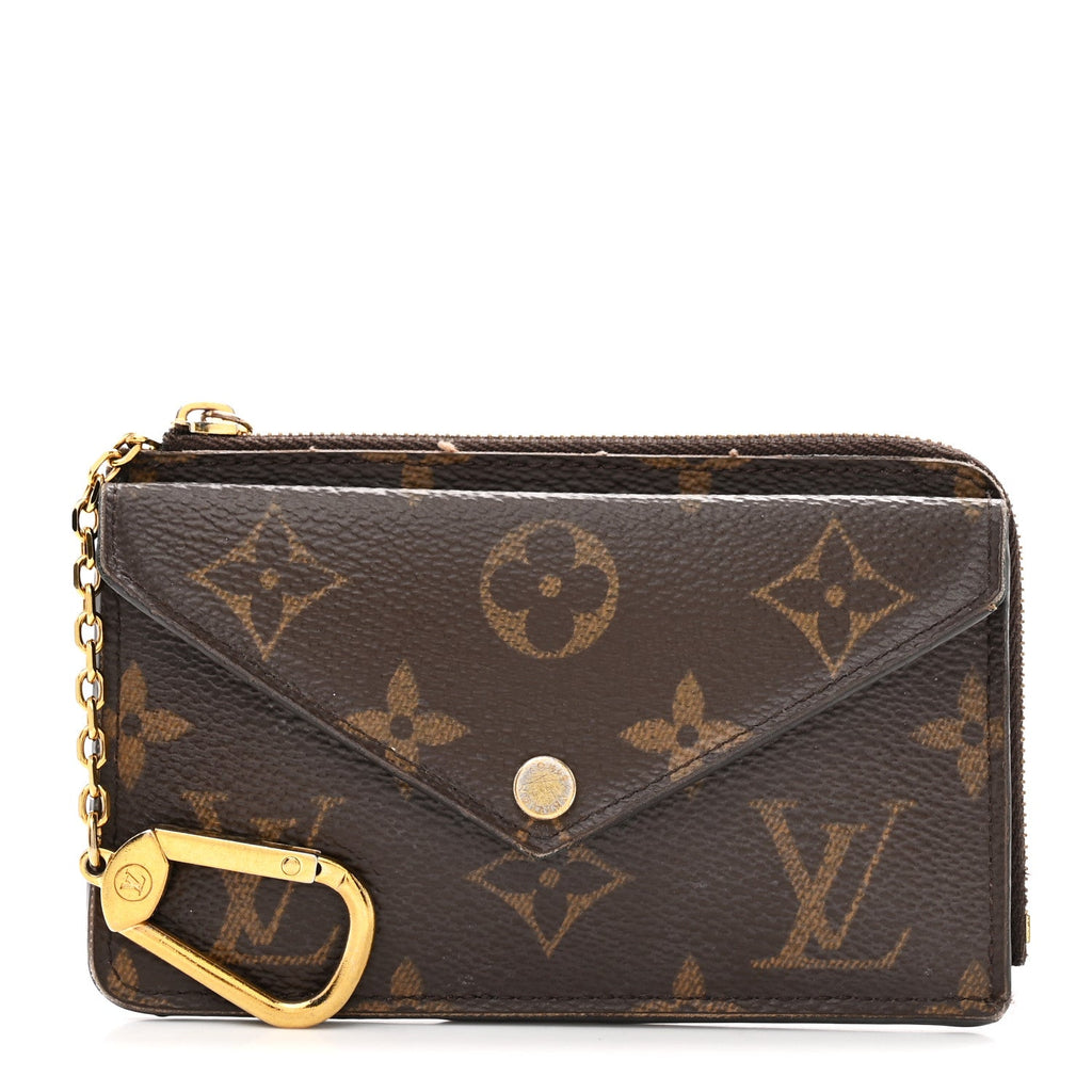Monogram Recto Verso  Holder Black