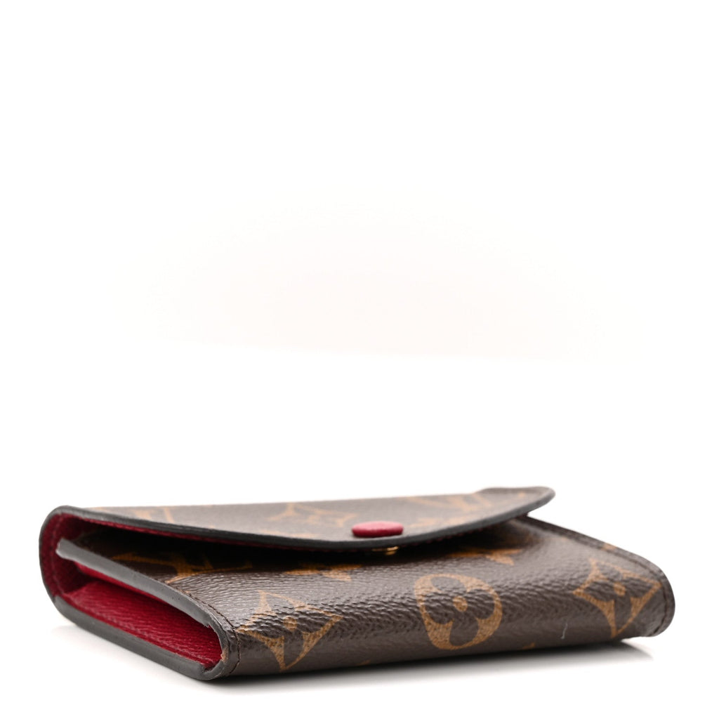 Monogram Rosalie Coin Purse Fuchsia